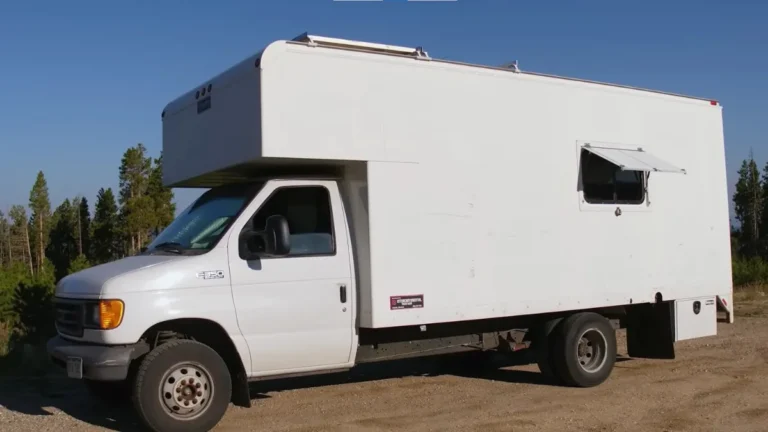 He Transformed a Beat Up Work Truck into the Coziest Studio Apartment on Wheels
