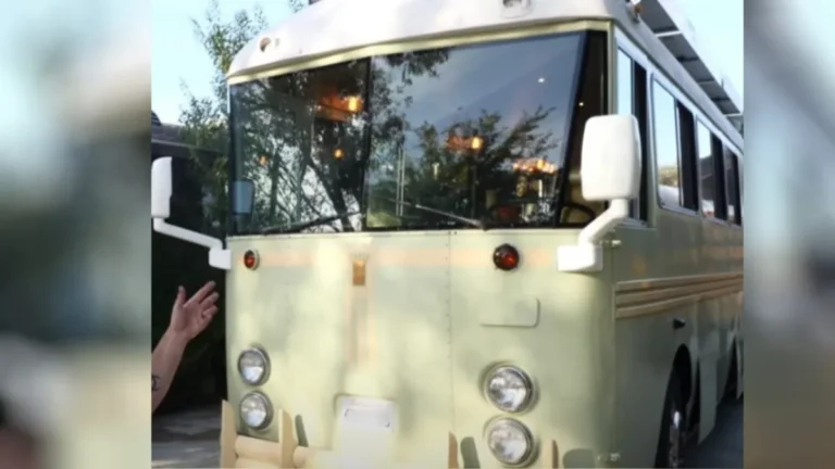 From Nostalgia to Nomadic: Couple Turns 1950s School Bus Into a Stunning Tiny Home on Wheels