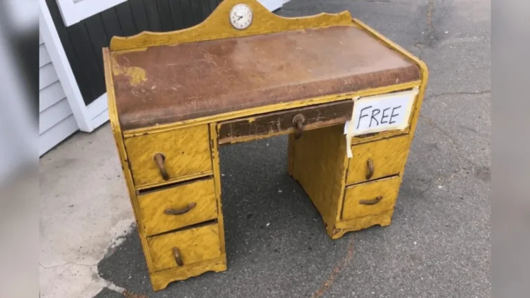 From Trash to Treasure: How One Man Turned a Free Antique Into a Stunning Masterpiece