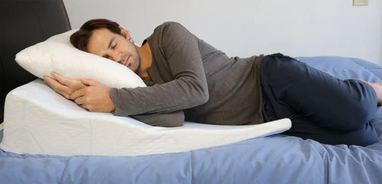 “How This Simple Wedge Pillow Can Finally Stop Your Snoring  And Help You Sleep Better Tonight
