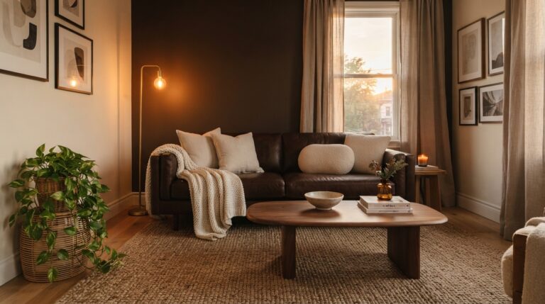 20 Brown Living Room Ideas That Feel Warm and Timeless
