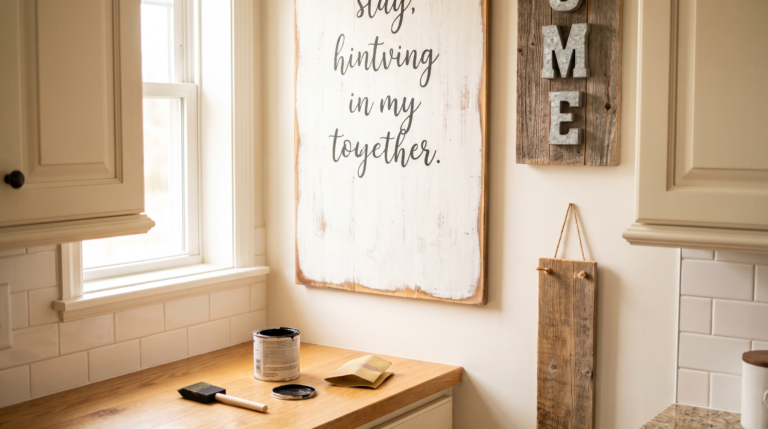 23 DIY Kitchen Sign Ideas to Make This Weekend