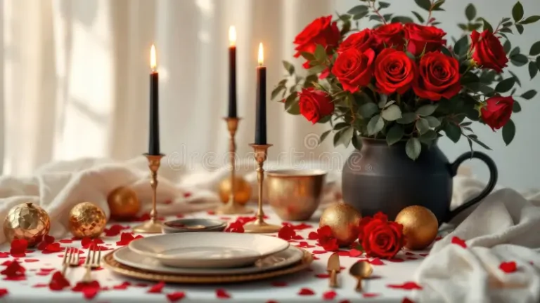 5+ Valentine Table Decorations That Feel Elegant