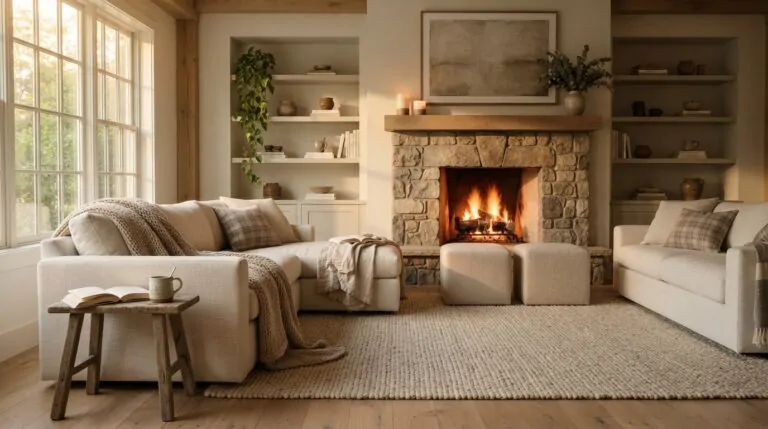 12 Fireplace Living Room Ideas That Make the Whole Room Feel Warmer