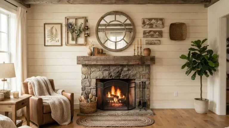 20 Rustic Wall Décor Ideas for a Cozy Living Room